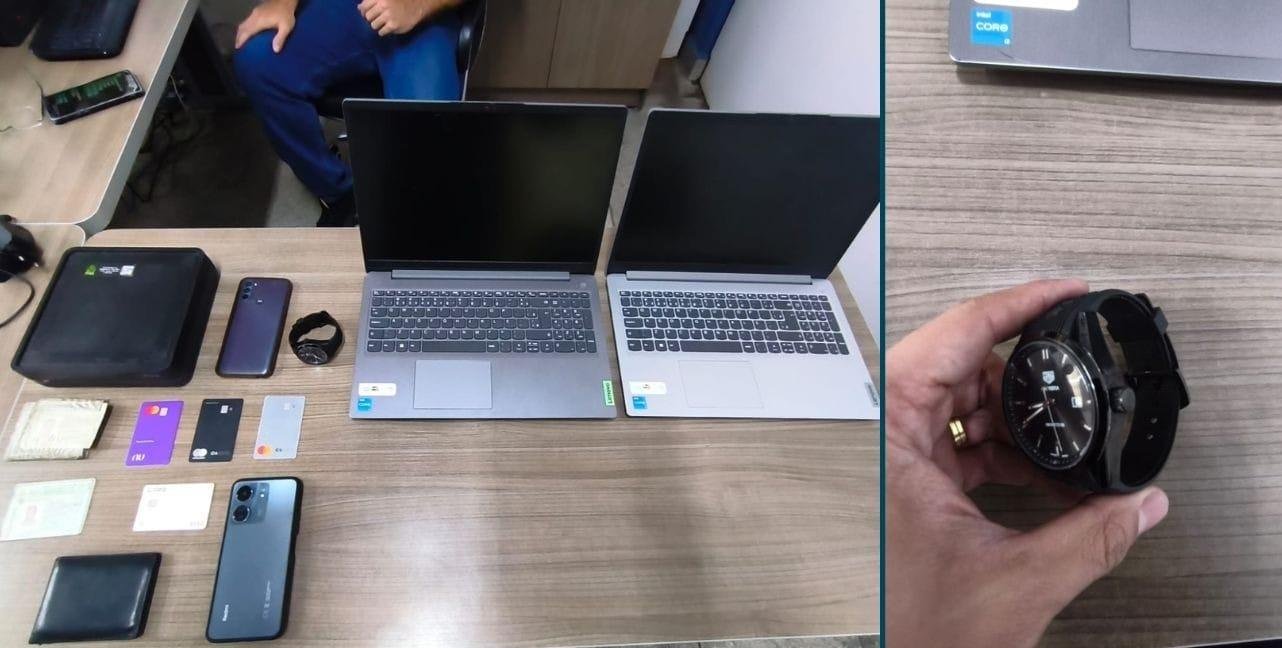 PC faz ação contra quadrilha especializada em roubo de relógios de luxo