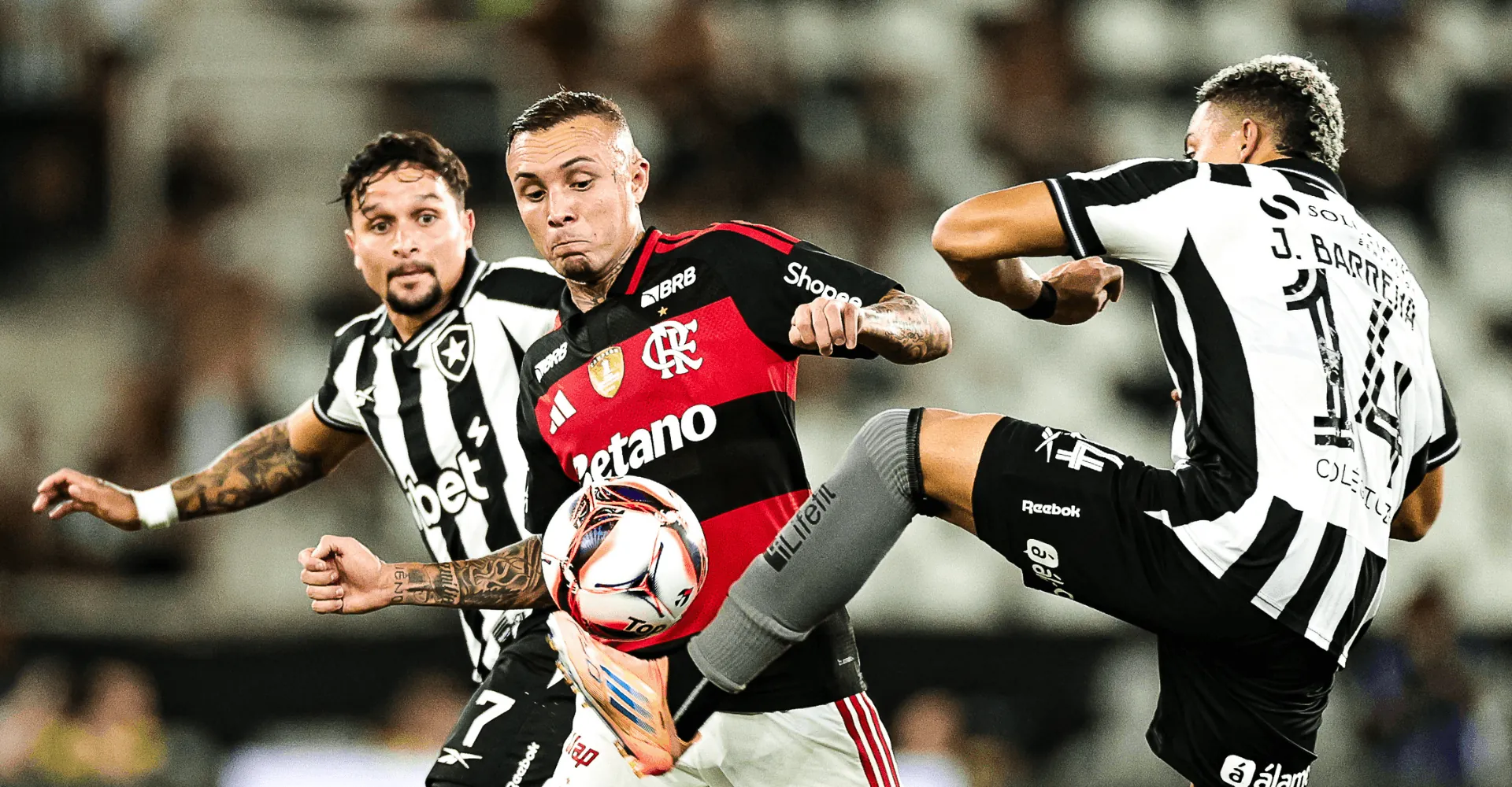 Botafogo x Flamengo: onde assistir ao vivo, horário e odds do Brasileirão