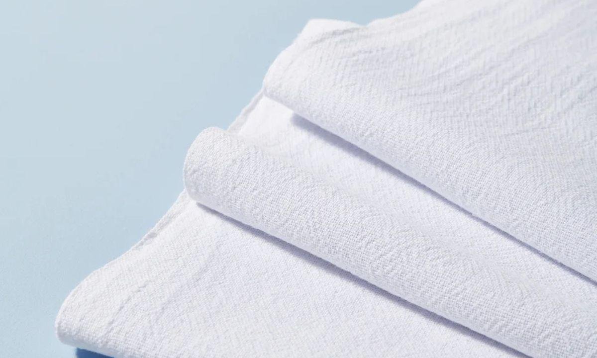 Esta é a melhor forma de deixar seus panos de prato brancos como novos