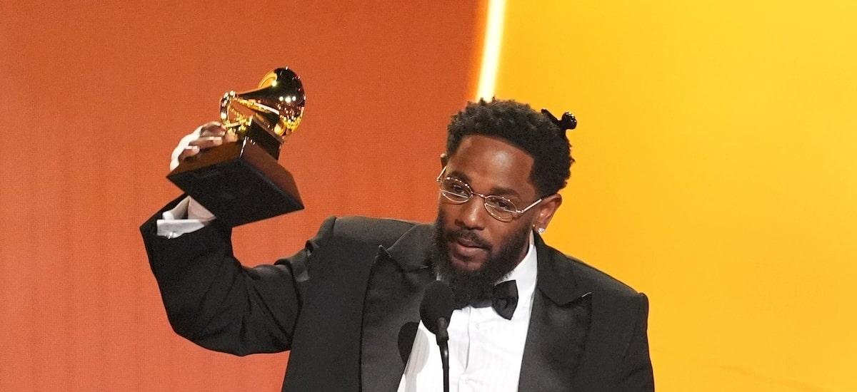 Grammy 2026: Kendrick Lamar vence Gravação do Ano por ‘Luther’