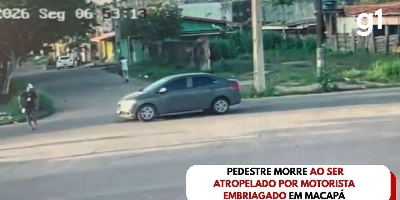 Pedestre morre ao ser atropelado por motorista embriagado em Macapá | G1