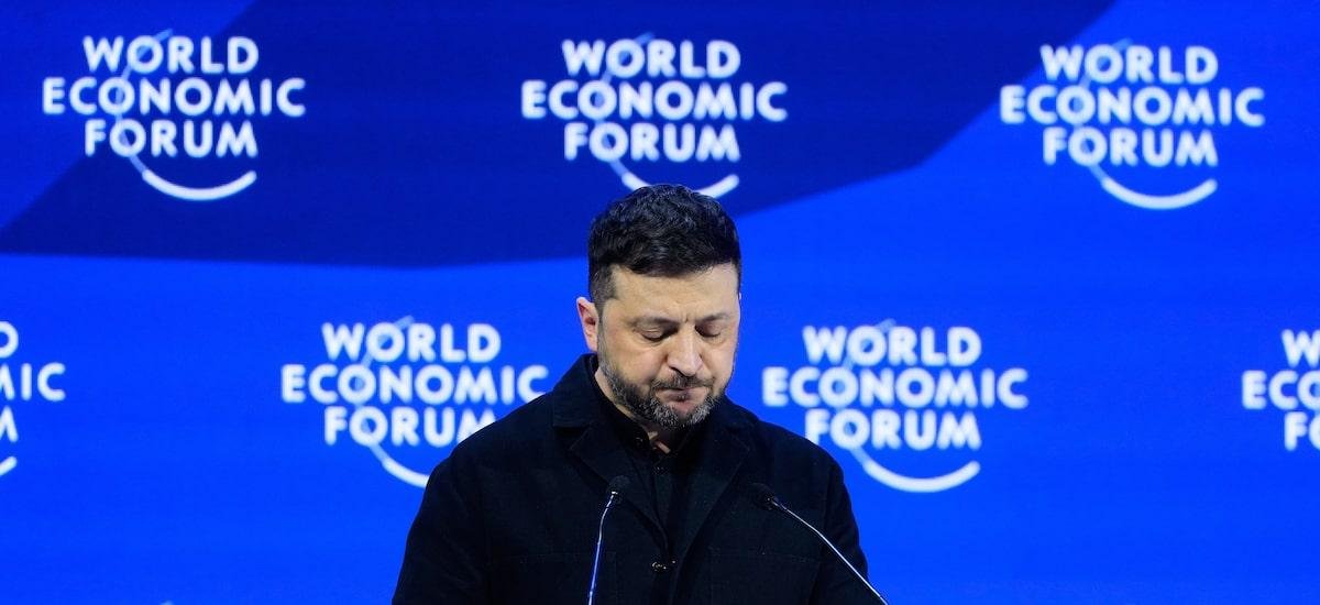 Davos: Zelenski diz que Europa ‘precisa aprender a se defender sozinha’