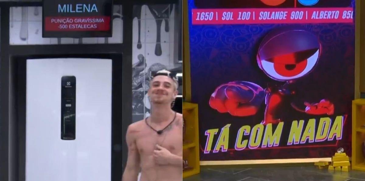 Ana Paula e Milena levam 'BBB' ao 'Tá com Nada' após punições gravíssimas