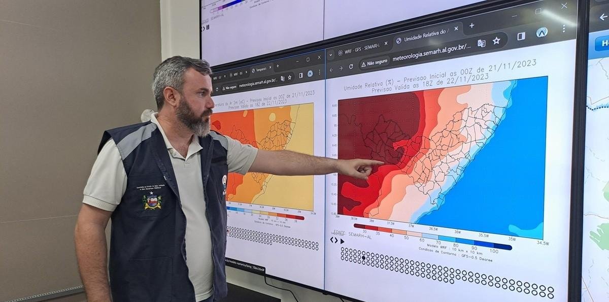 Sertão de Alagoas entra em estado de atenção por baixa umidade do ar | G1