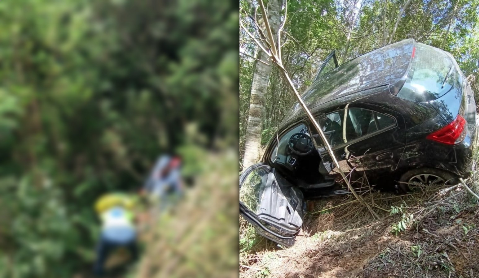 Motorista é achado em ribanceira após sumir em viagem entre o RS e SC | G1