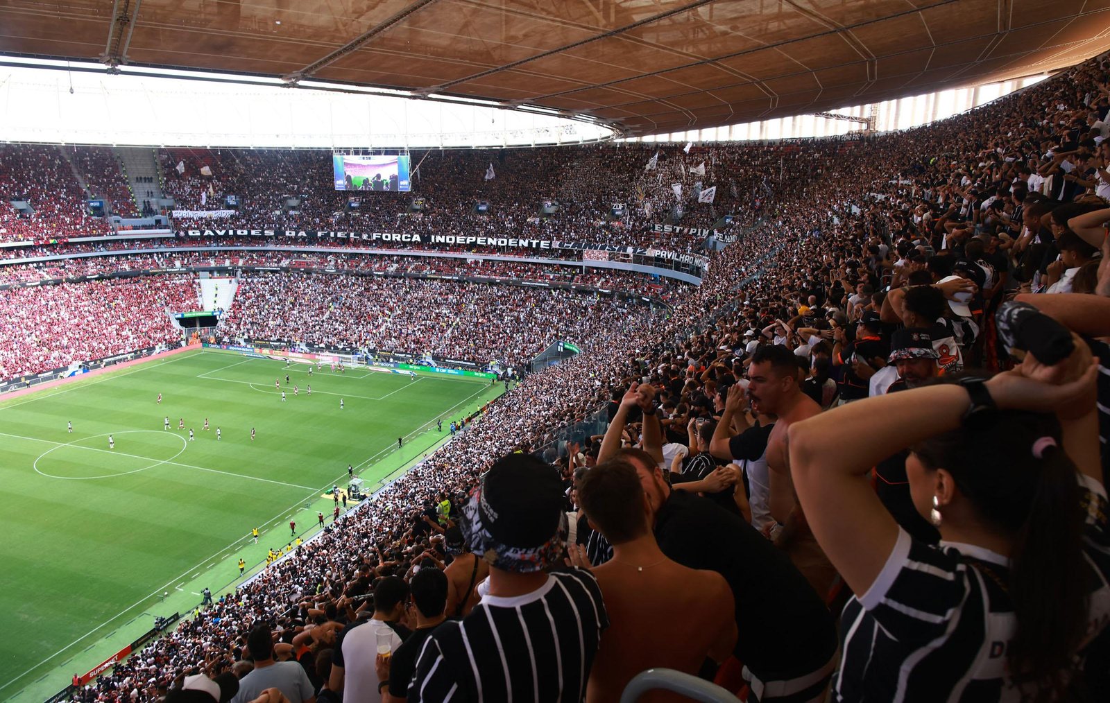 Supercopa: atuações da Arena BSB e da Bilheteria Digital levaram conforto e segurança aos torcedores de Flamengo e Corinthians