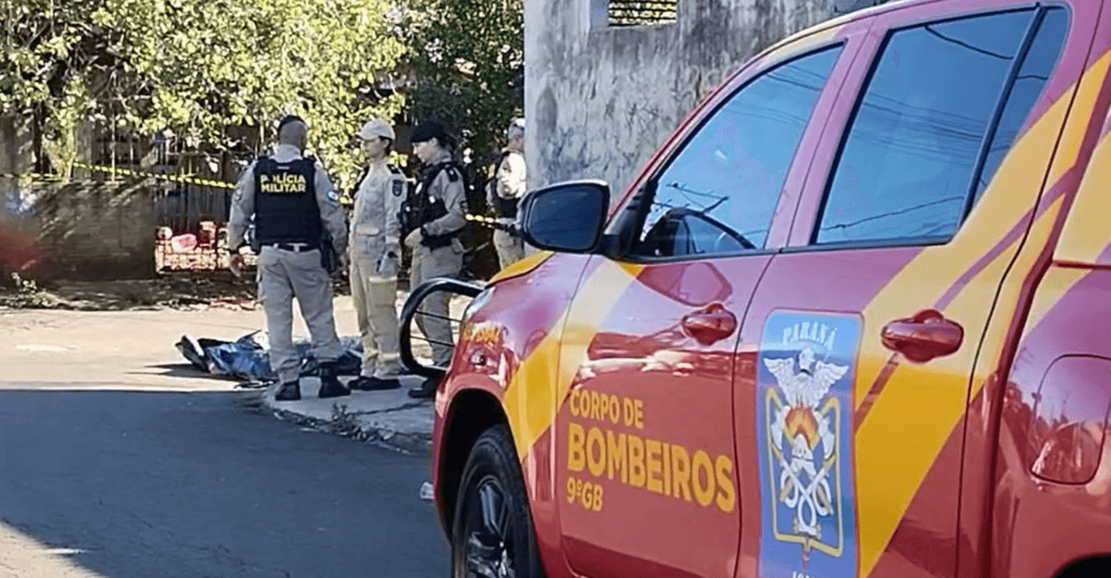 Gari é morto a tiros em frente ao pai em Foz do Iguaçu