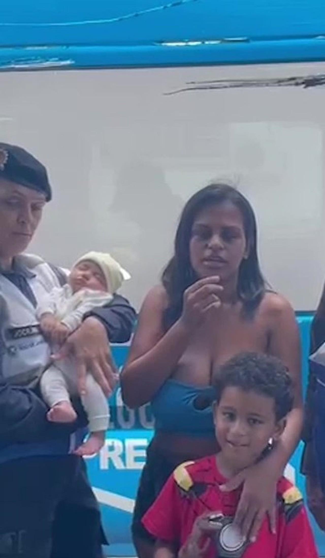Segurança Presente salva bebê de 2 meses engasgado em Nova Iguaçu