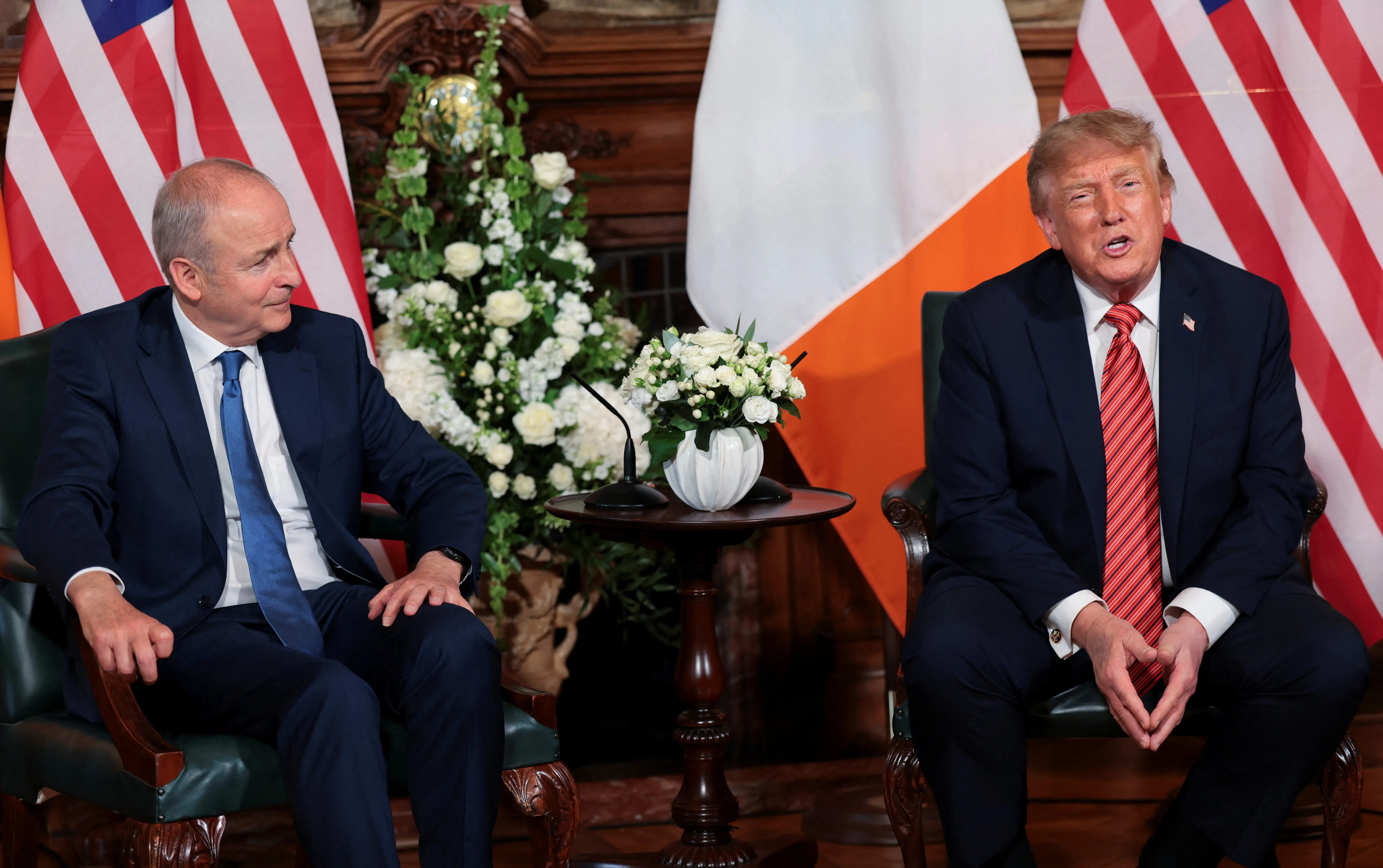 Em Dublin, Trump provoca governo do Reino Unido e diz que unificação da Irlanda 'vai acontecer eventualmente'