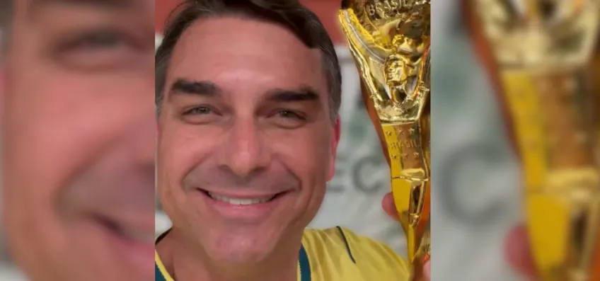 Flávio defende Neymar e diz que Lula “torra” dinheiro do Brasil