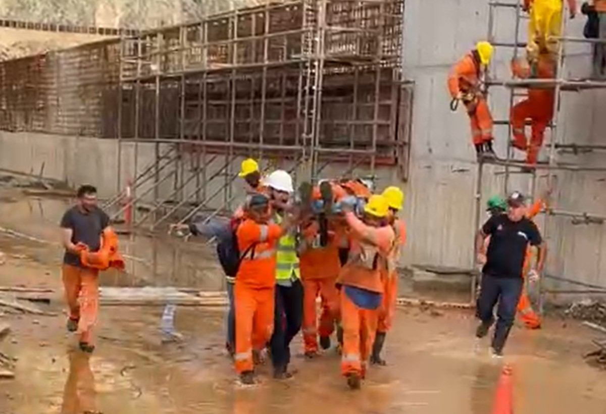 Homem morre após acidente de trabalho em obra da barragem de Pedreira | G1